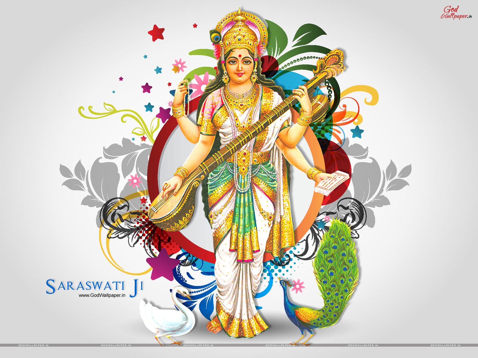Saraswati Ji Wallpaper Free Download