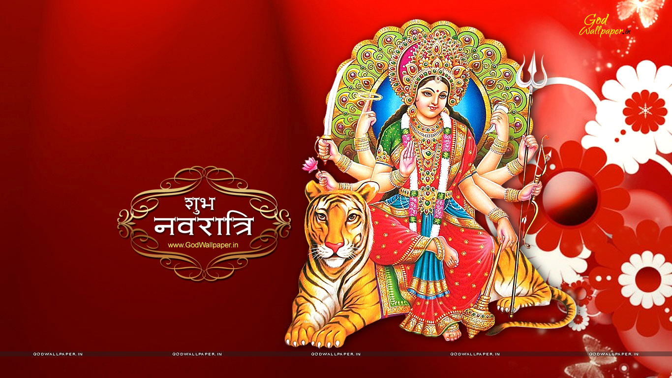 Navratri Wallpaper with Quotes Free Download