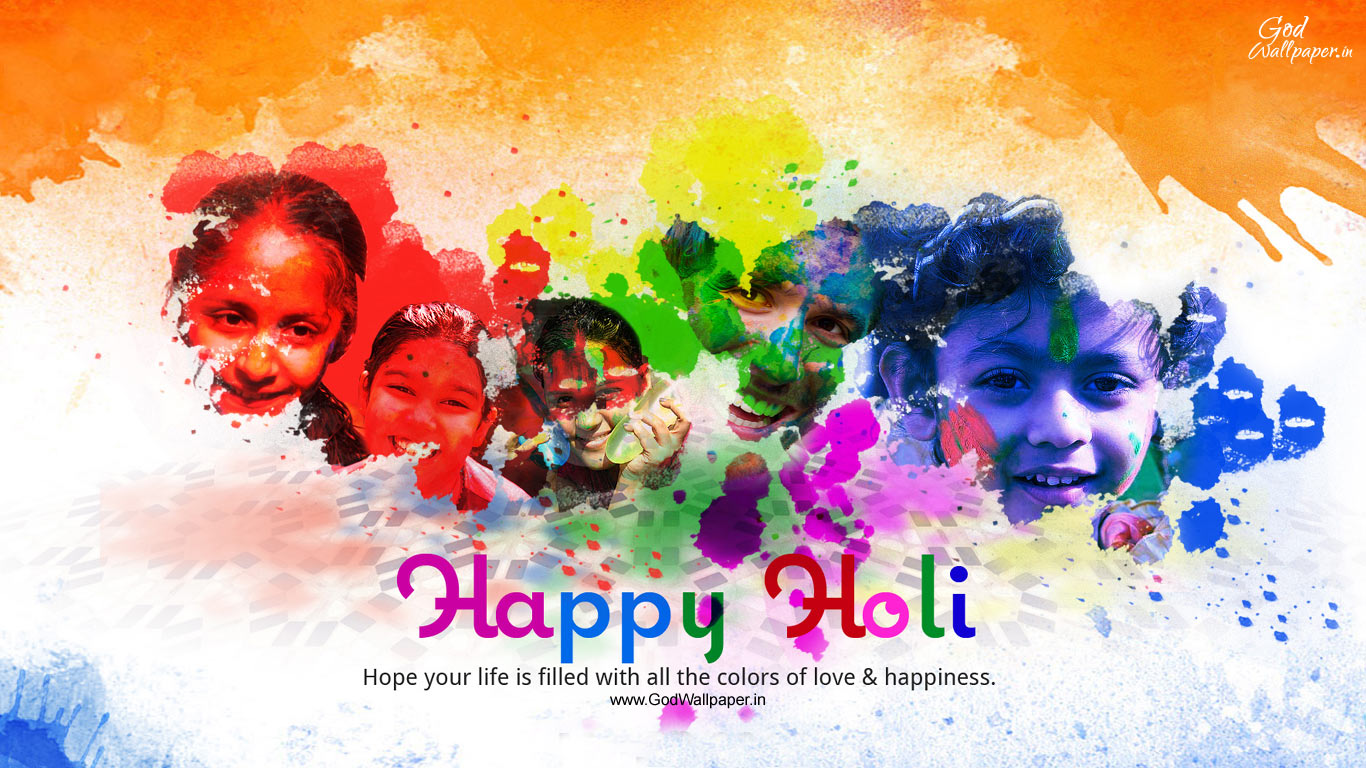 Happy Holi Wallpapers for Facebook | FB Timeline