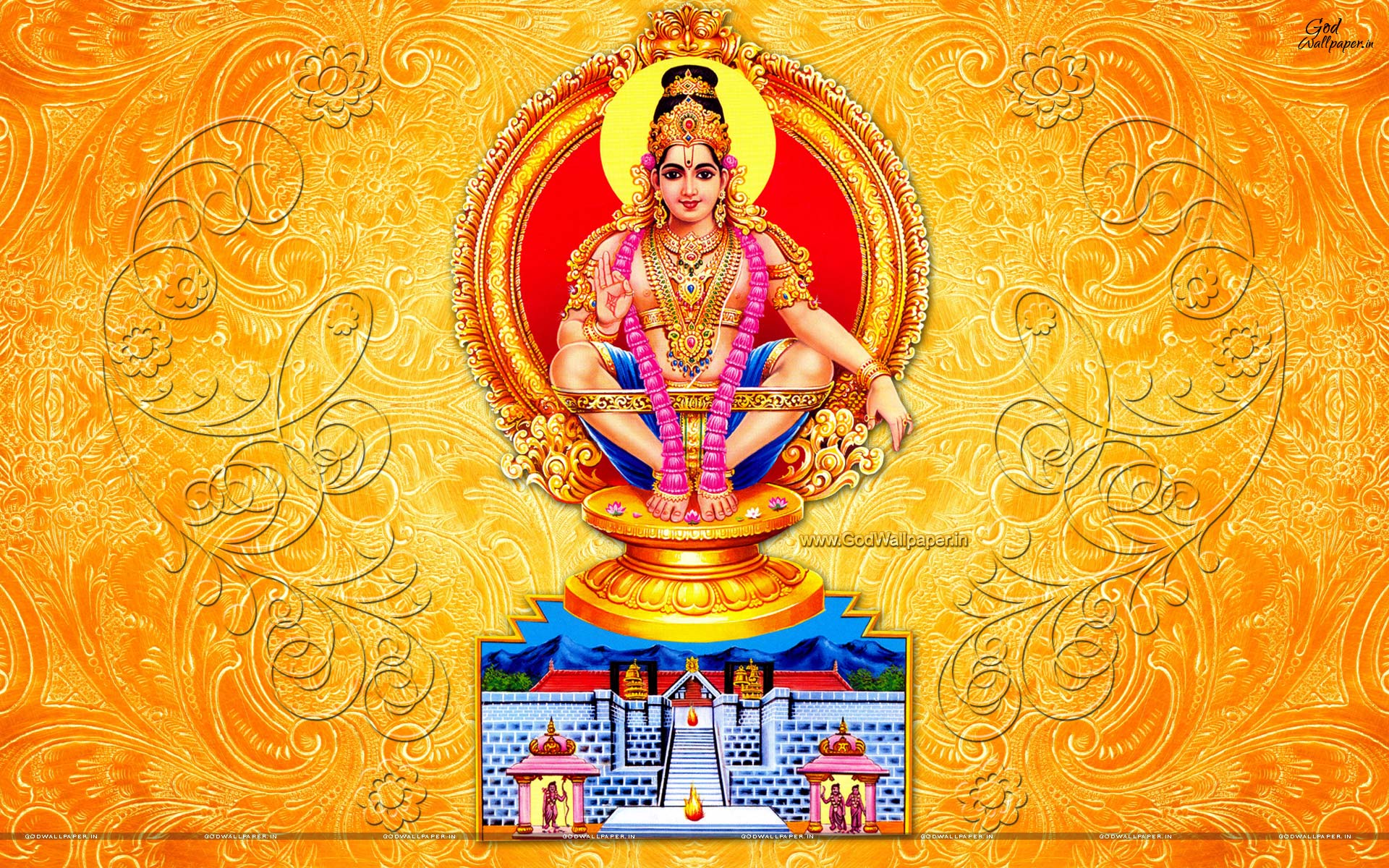 Free Ayyappa- Swami Ayyappan HD Wallpapers Download