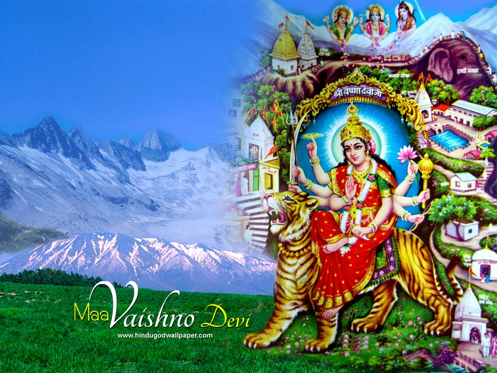 Mata Vaishno Devi HD Wallpaper Free Download