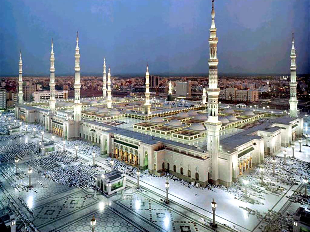 Masjid-E-Nabvi Pictures Wallpapers Download